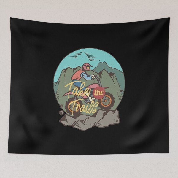 Item preview, Take The Trails for Off Road Dirt Bikers designed and sold by epicstickers.