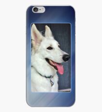 White German Shepherd Dog Portrait iPhone Case