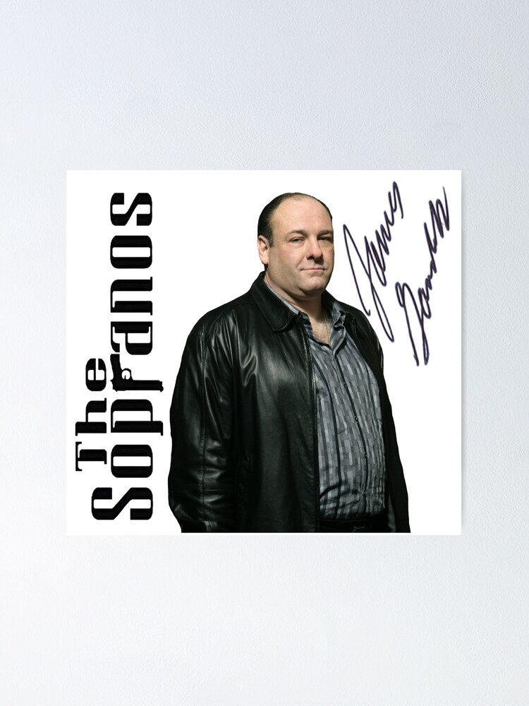 "James Gandolfini Signature Works" Poster for Sale by partybitz Redbubble