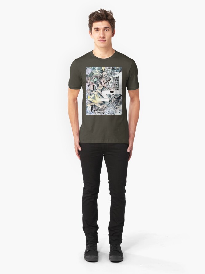 Alternate view of Shadow World Slim Fit T-Shirt