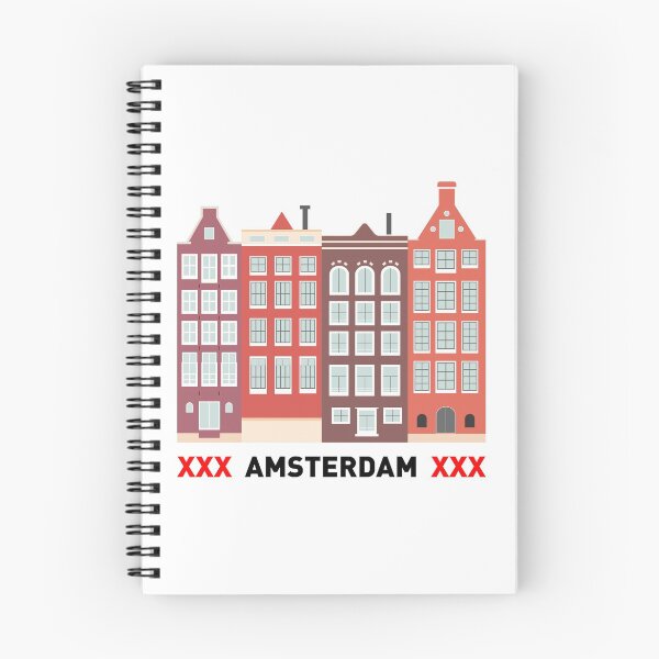 Item preview, Amsterdam houses - black letters designed and sold by Isabelle-Anne.