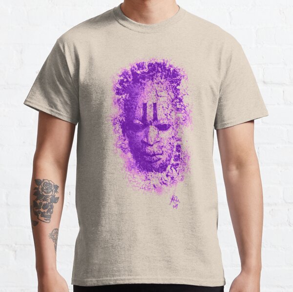 Mask design Purple Classic T-Shirt