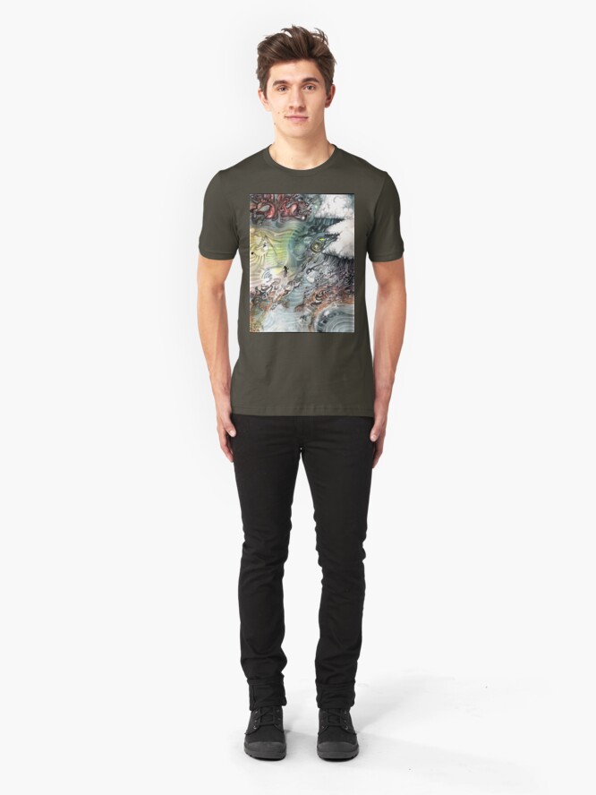 Alternate view of Heaven To Stairway Slim Fit T-Shirt