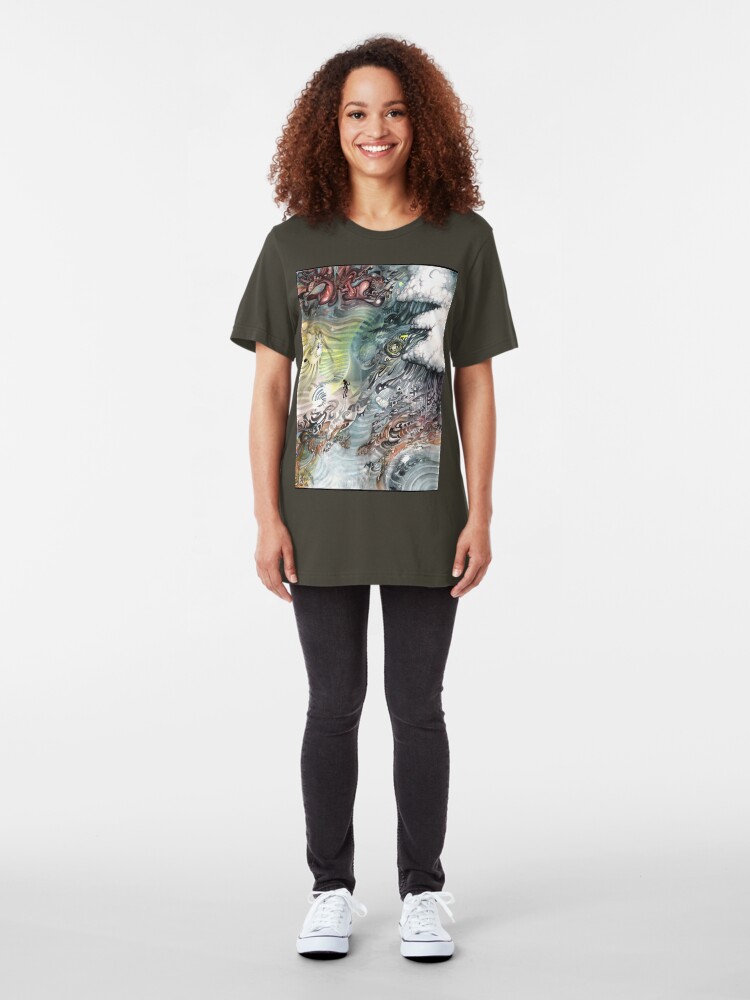 Alternate view of Heaven To Stairway Slim Fit T-Shirt