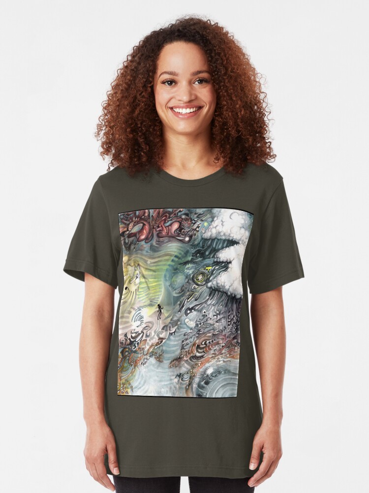 Alternate view of Heaven To Stairway Slim Fit T-Shirt
