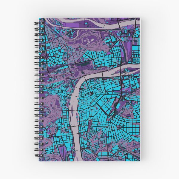 Item preview, Prague map twilight designed and sold by PlanosUrbanos.