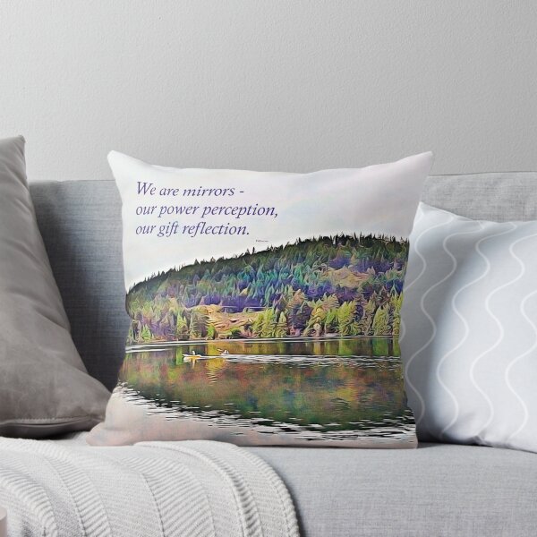Item preview, Mirrors - Image and Haiku designed and sold by KnutsonKr8tions.