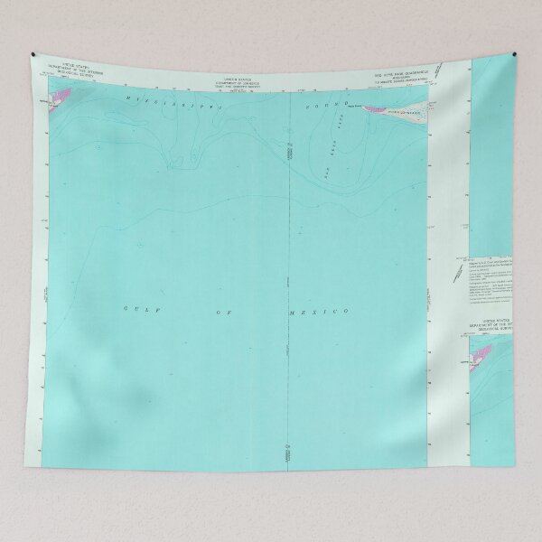 Item preview, USGS TOPO Map Mississippi MS Dog Keys Pass 335576 1950 24000 designed and sold by WetdryvacRBO2.