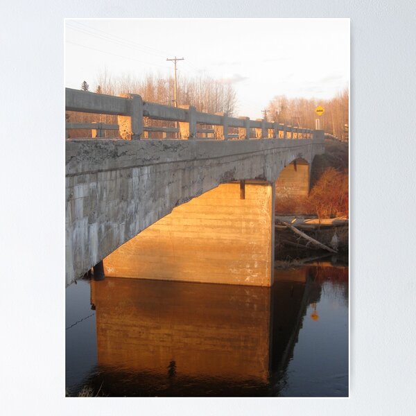 Bridge Over the Porcupine River Poster