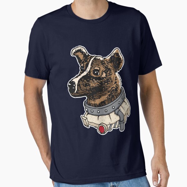 Artikel-Vorschau von Laika Space Traveller Shirt Fernweh Hundewanderer Astronaut, designt und verkauft von nerdninja.