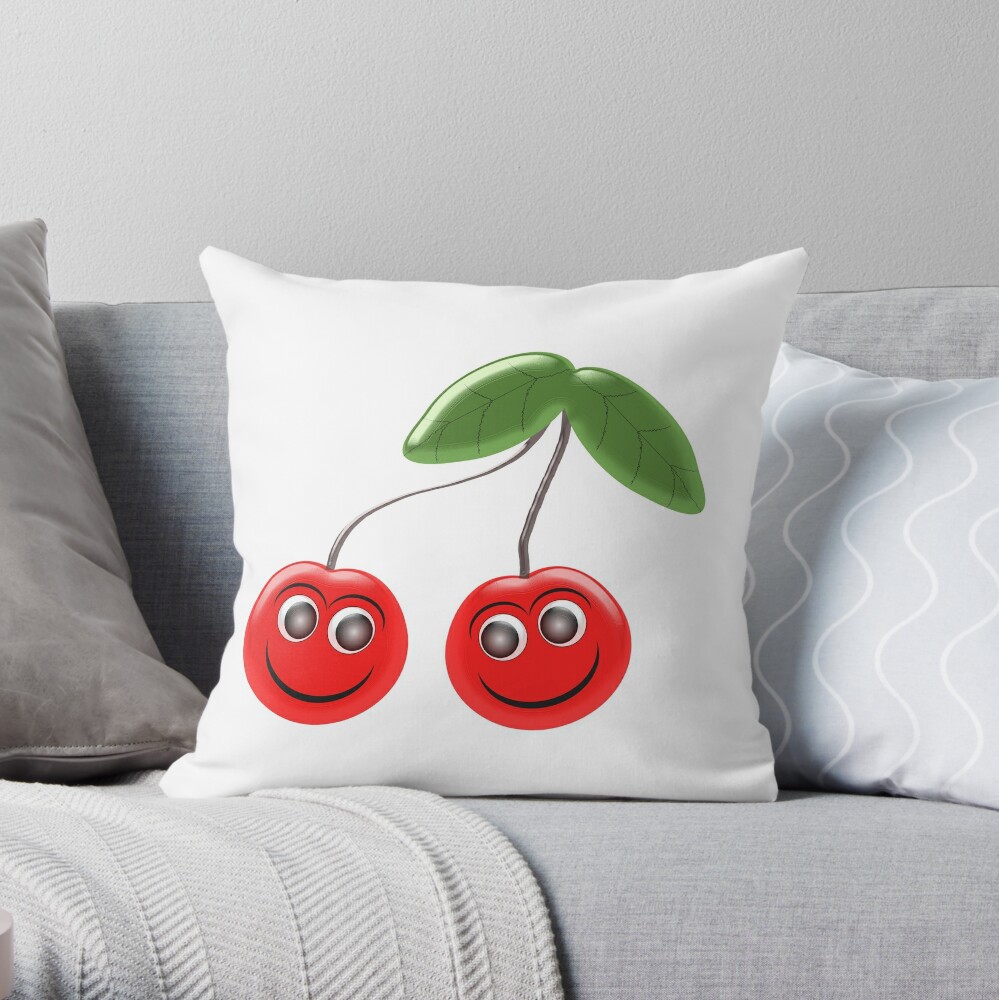 fruit throw pillows