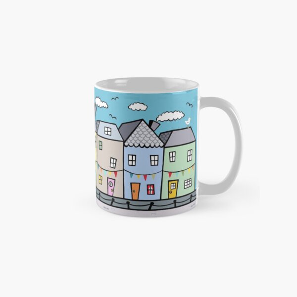 Seaside Harbour Pattern 2 Classic Mug