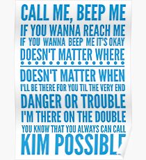 Call me, beep me Poster