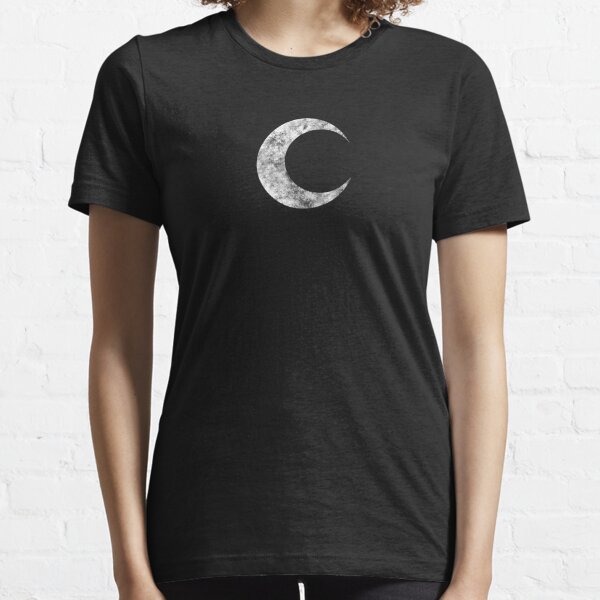 Moon Knight - Classic Symbol - White Dirty Essential T-Shirt