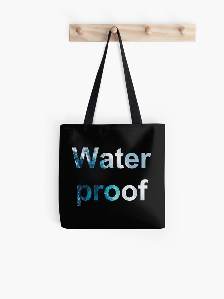 small waterproof tote bag