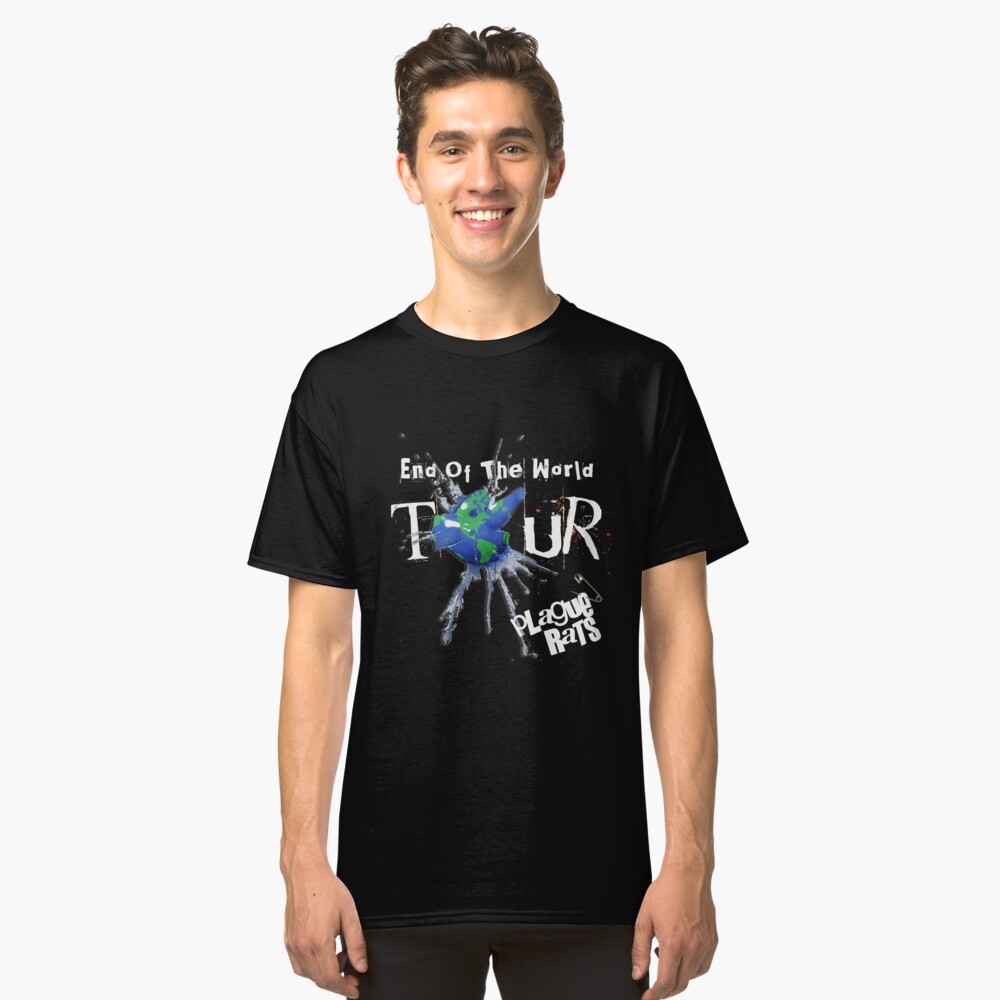 Plague Rats official End-of-the-World Tour t-shirt Classic T-Shirt