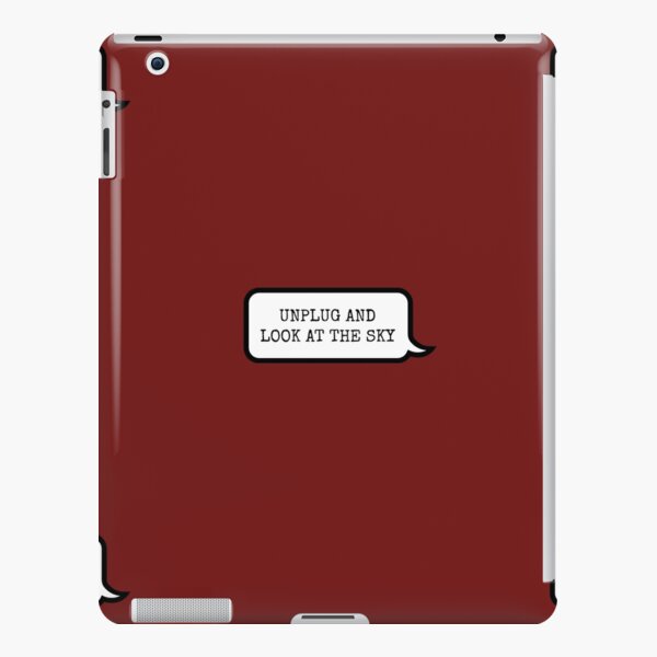 A nice phone case/cover with an important message iPad Snap Case