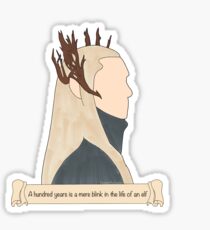 Elf King Sticker
