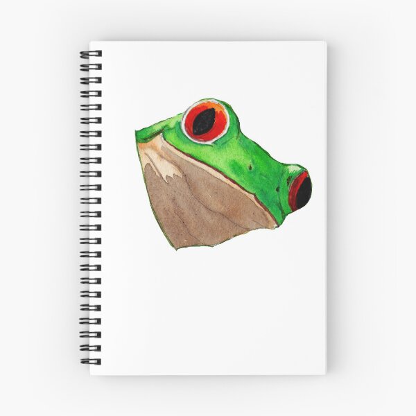 Item preview, Green and red frog "HELLO" v2 designed and sold by Zamen.