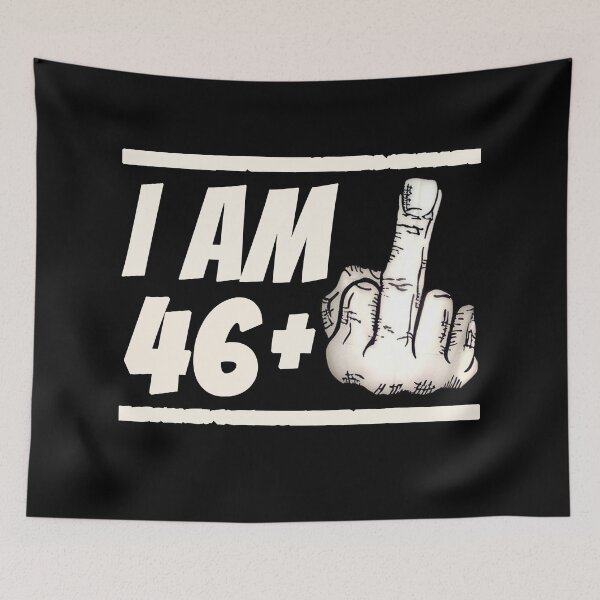 Item preview, Milestone 47th Birthday - Gag Bday Joke Gift Idea: 46+1 designed and sold by trendo.