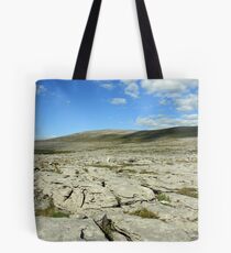Burren landscape view Tote Bag
