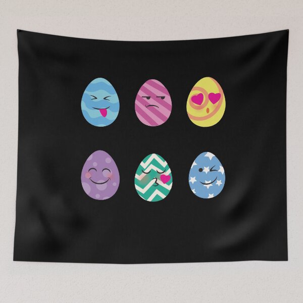 Item preview, Funny Easter Egg Emoticons Easter Egg Hunt designed and sold by BUBLTEES.
