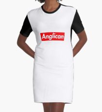 Anglican Graphic T-Shirt Dress