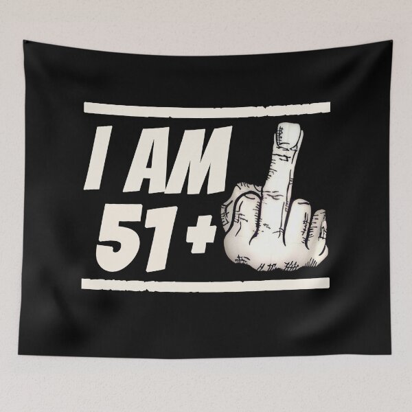 Item preview, Milestone 52nd Birthday - Gag Bday Joke Gift Idea: 51+1 designed and sold by trendo.