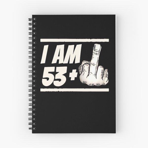 Item preview, Milestone 54th Birthday - Gag Bday Joke Gift Idea: 53+1 designed and sold by trendo.