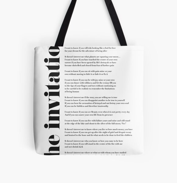 Invitation Tote Bags Redbubble