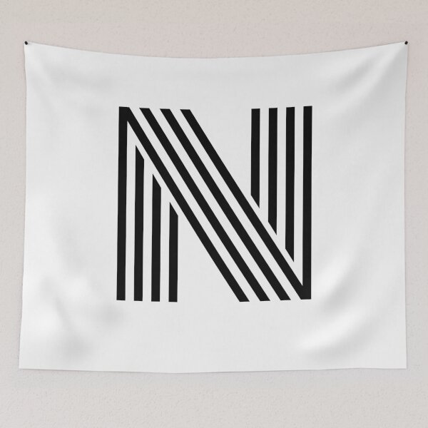 Item preview, Alphabet N (Uppercase letter n), Letter N designed and sold by marosharaf.