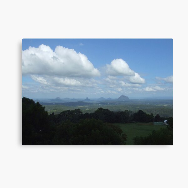 Glasshouse Mountains Canvas Print