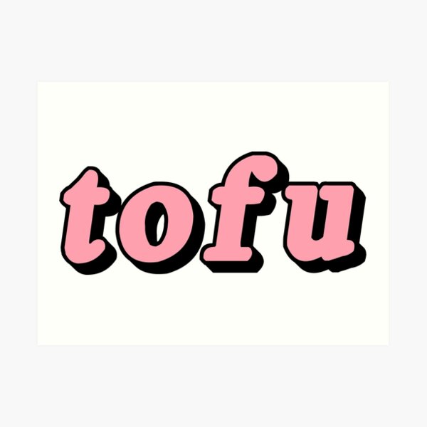Tofu Shop Logo Art Prints Redbubble