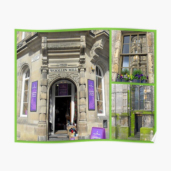 Edinburgh Royal Mile Impressions Poster