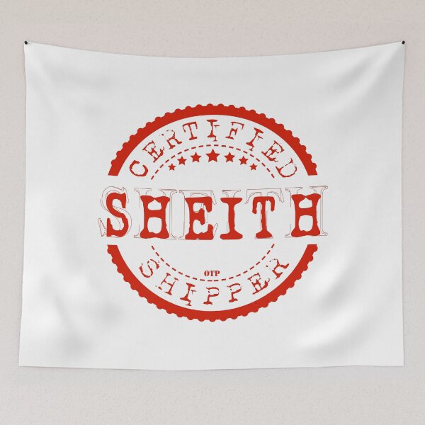 Aperçu de l'œuvre Expéditeur certifié Sheith (timbre rouge) créée et vendue par AlexVR.