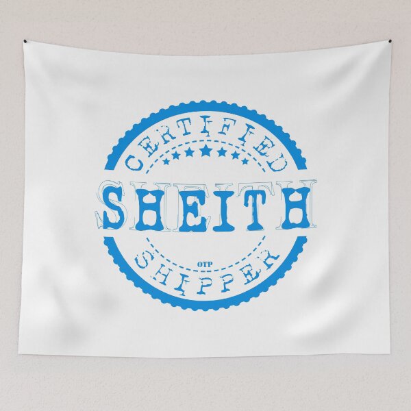 Aperçu de l'œuvre Expéditeur certifié Sheith (timbre bleu) créée et vendue par AlexVR.