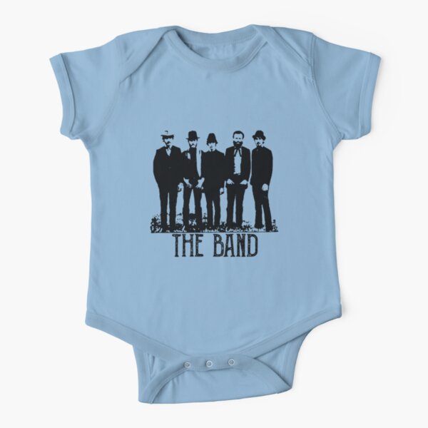 The Band Vintage Retro Concert Short Sleeve Baby One-Piece