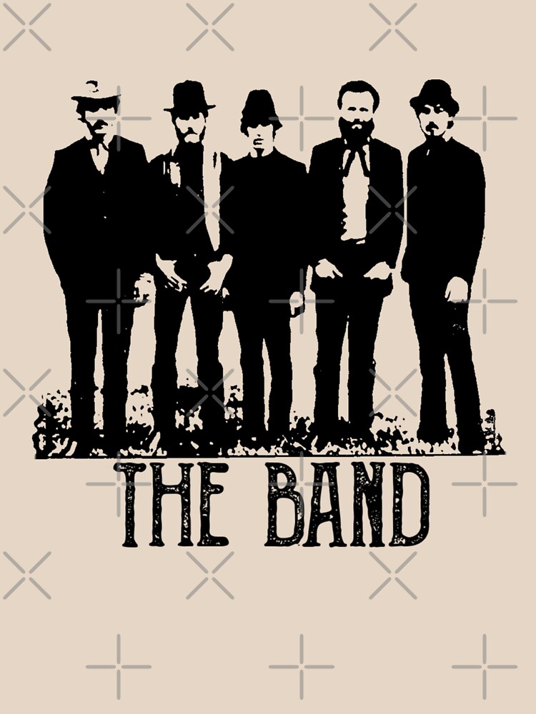 The Band Vintage Retro Concert by threeampersands
