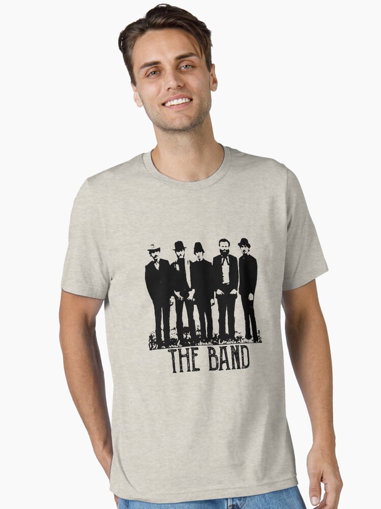Thumbnail 2 of 7, Essential T-Shirt, The Band Vintage Retro Concert designed and sold by threeampersands.