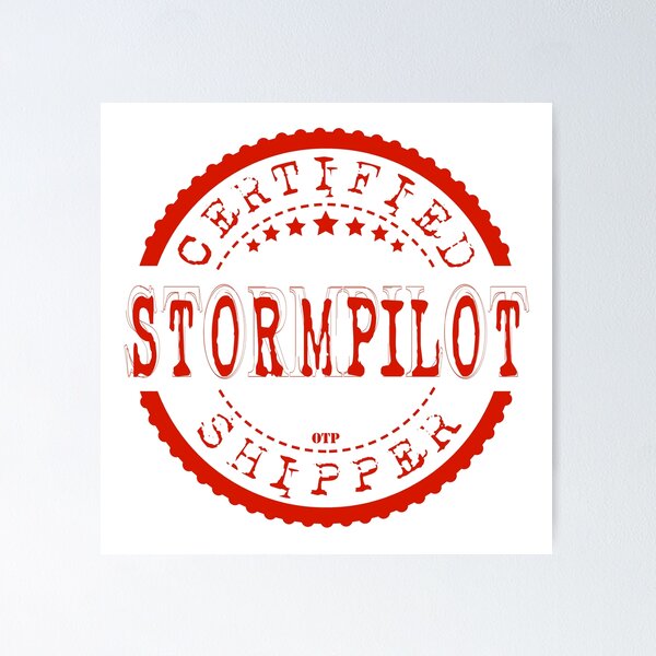 Item preview, Remitente certificado de Stormpilot (sello rojo) designed and sold by AlexVR.