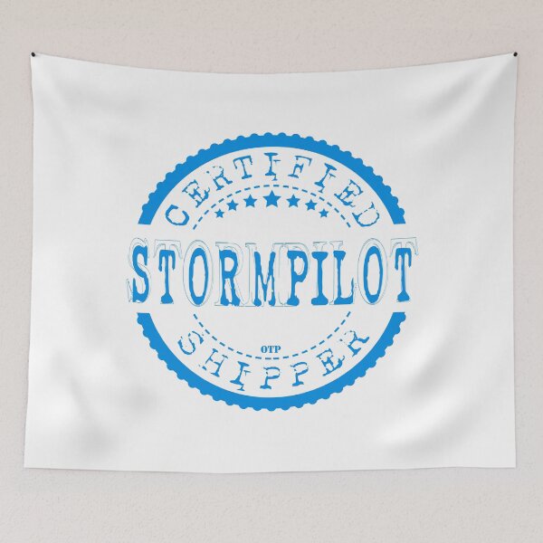 Item preview, Certified Stormpilot Shipper (Blue Stamp) designed and sold by AlexVR.