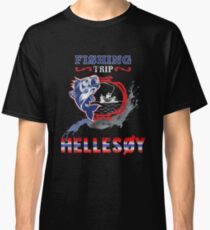 HELLESOY Hellesöy Shirt Norway Angler Design Fishing Trip Classic T-Shirt