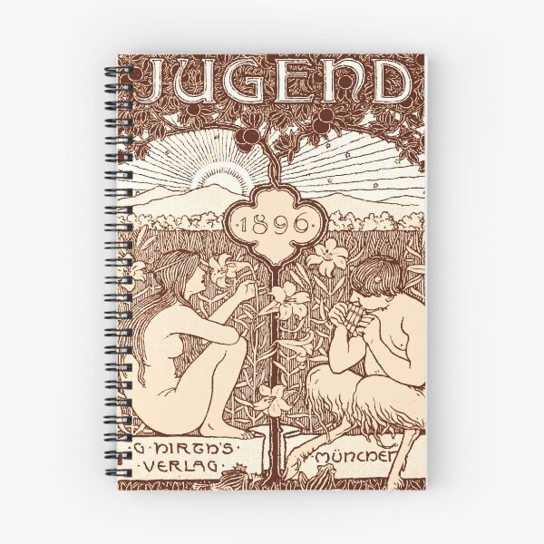 Item preview, Jugendstil designed and sold by Black Swan Tees.