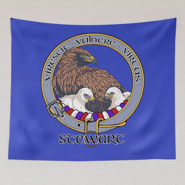 Item preview, Stewart Clan Revamp (Blue Version) designed and sold by KirstyStewartArt.