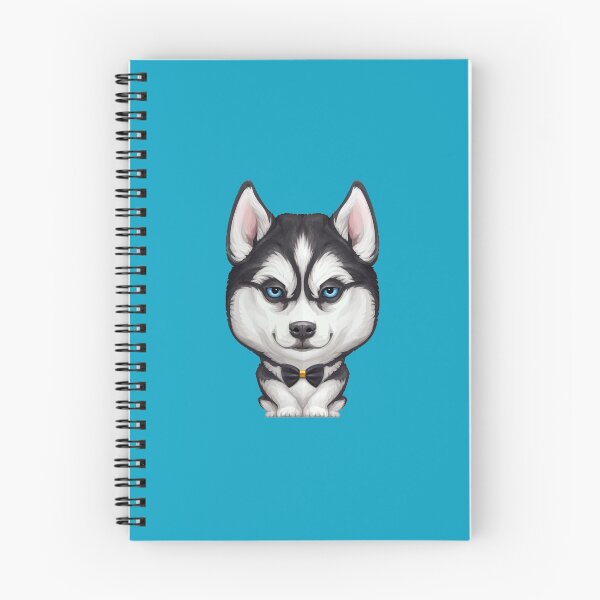 Item preview, Husky siberiano con una pajarita designed and sold by anmlz.