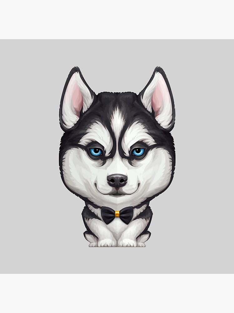 Husky top bow tie