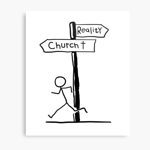 Item preview, Church Reality designed and sold by lynchhorizon.