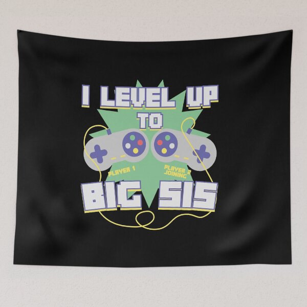 Item preview, Level Up To Become Sister  Gamer Gaming  Play Gift designed and sold by Pubi.