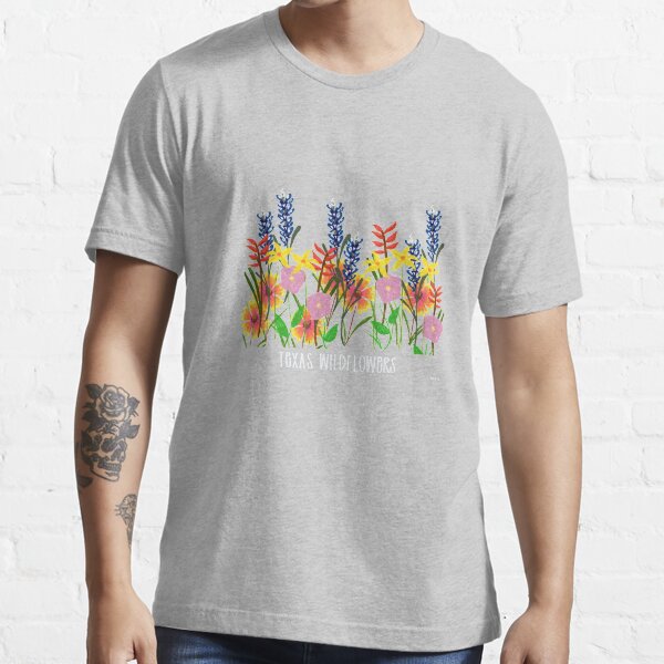 "Texas Wildflower Series 5" Tshirt for Sale by Nancycurb Redbubble texas wildflowers t