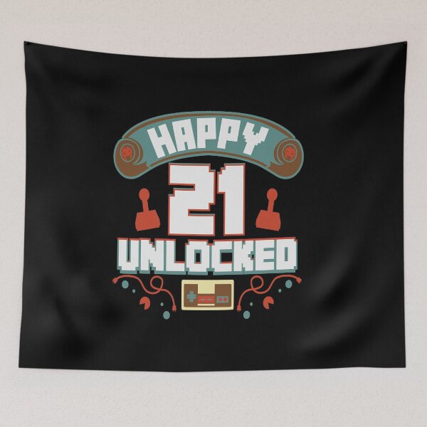 Item preview, Level Up Typical Gamer Gaming Retro 21 Player Gift designed and sold by Pubi.